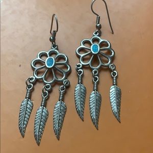sale! Tribal inspired vintage earrings